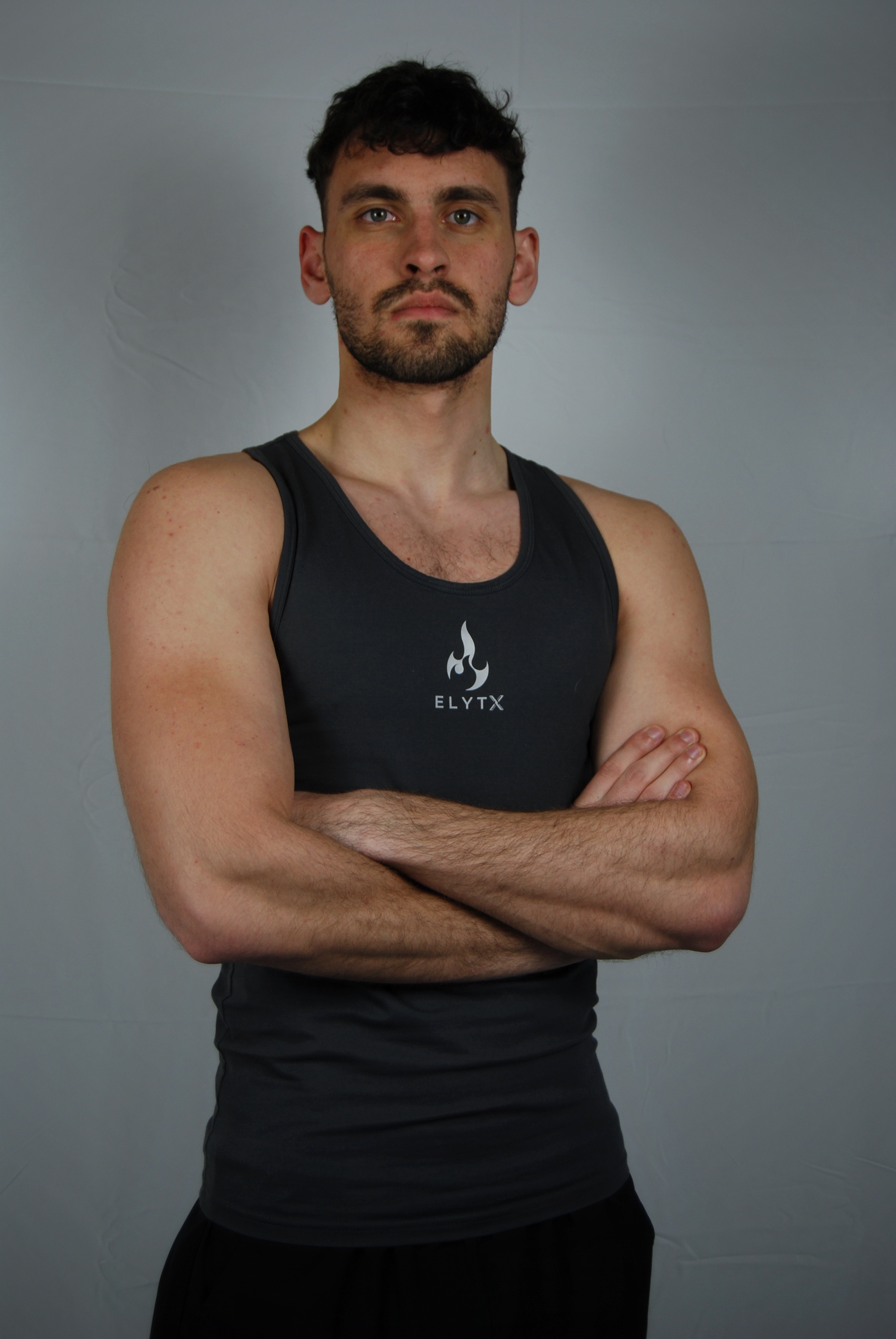 Signature Tank Asphalt Grey