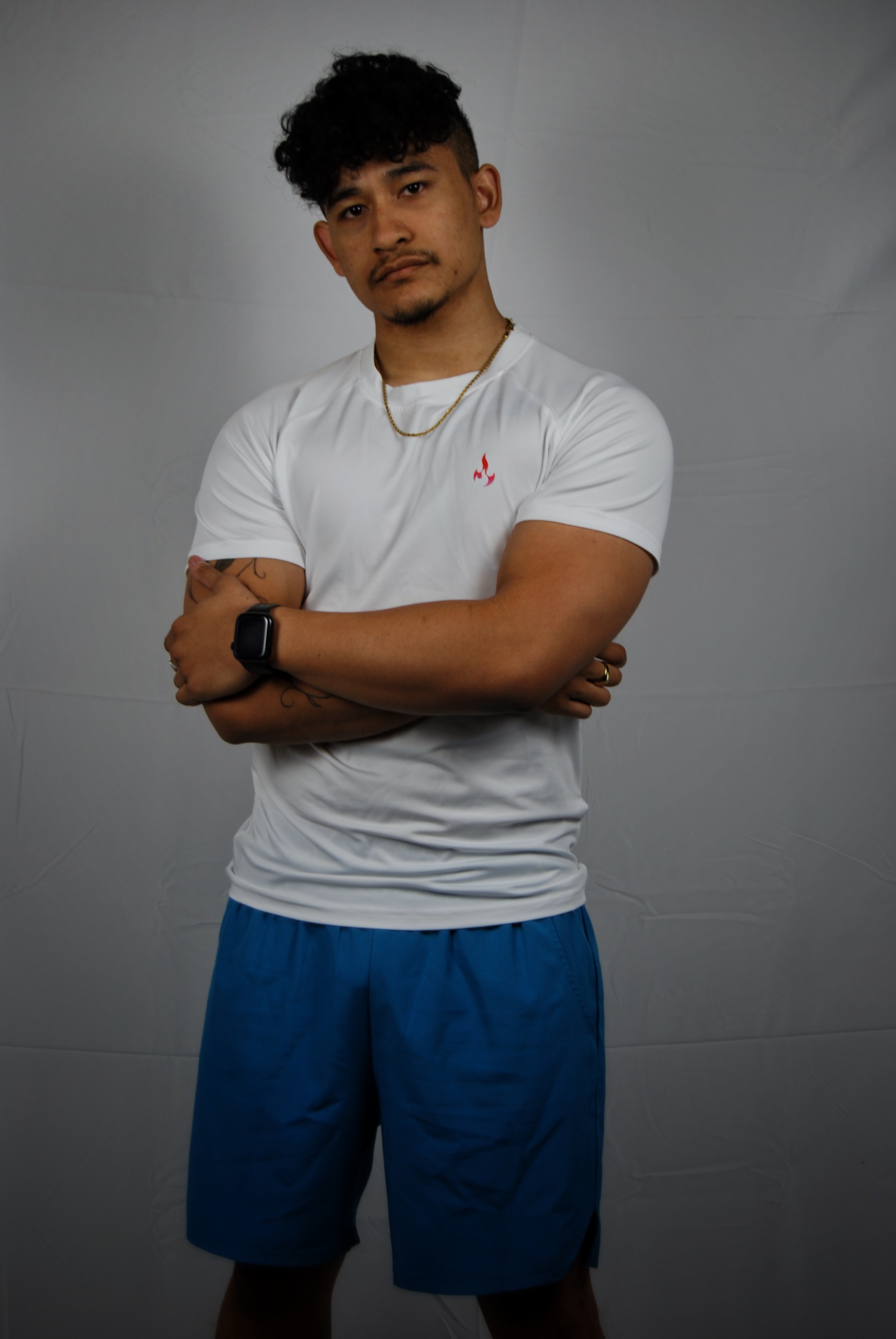 Mini Flame T Shirt Pure White
